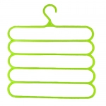 Premium Wardrobe Storage Organizer 5 in 1 Multipurpose Plastic Hanger