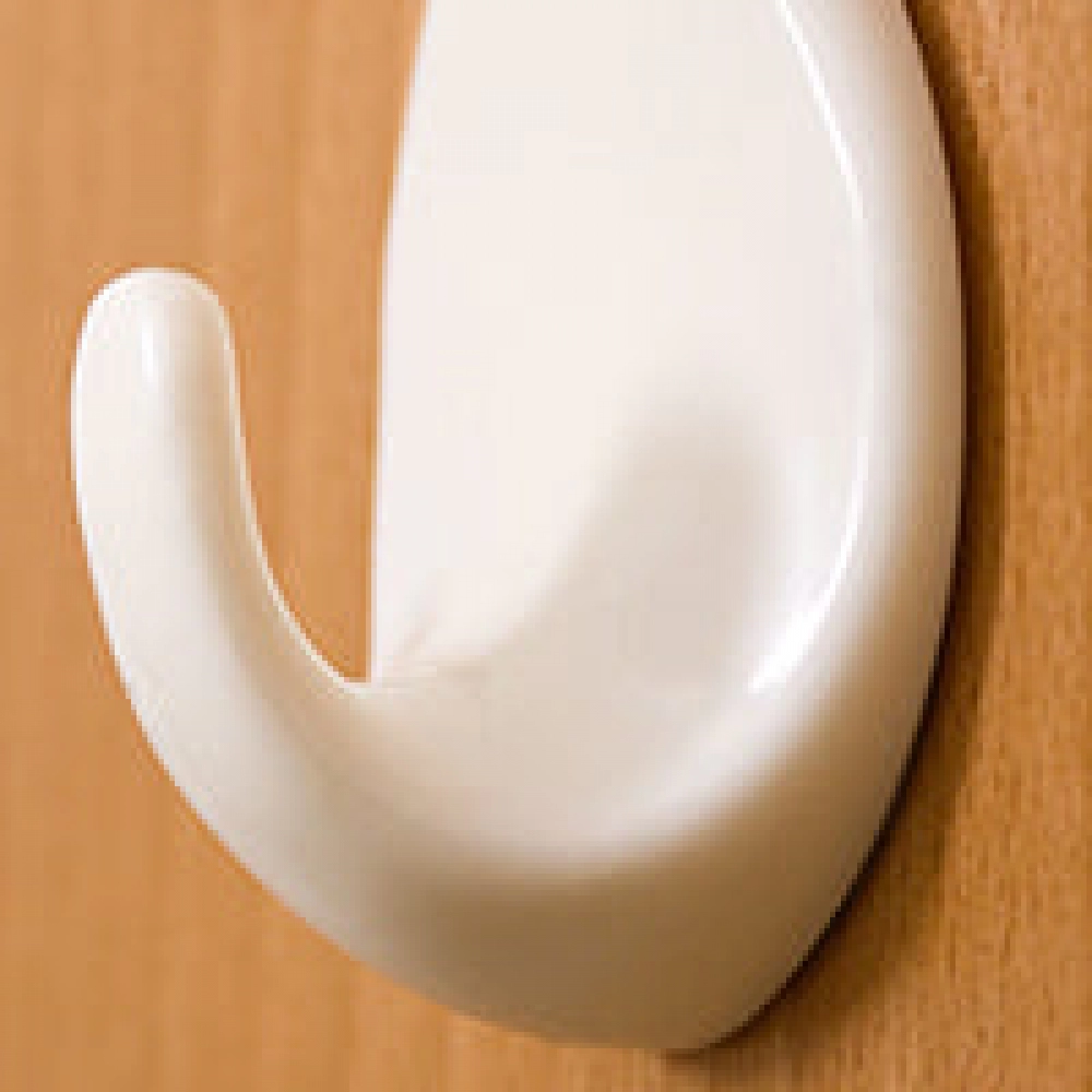 Self Adhesive Plastic Wall Hook Set for Home Kitchen and