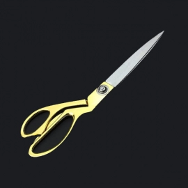 Stainless Steel Tailoring Scissor Sharp Cloth Cutting for Professionals | 8.5inch | Golden