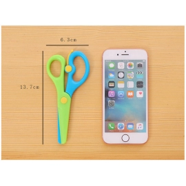 Kids Handmade Plastic Safety Scissors Safety Scissors
