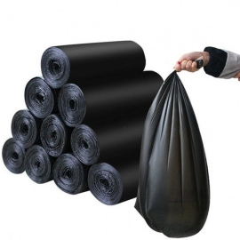 Garbage Bags Medium Size Black Colour (24 x 32)