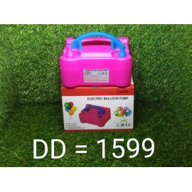 Portable Dual Nozzle Electric Balloon Blower Pump Inflator