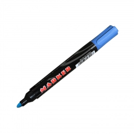 Blue Permanent Markers for White Board | Pack Of 12 