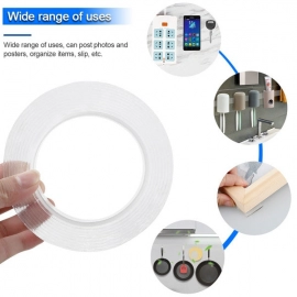 5 Meter Double Sided Adhesive Silicon Grip Gel Tape