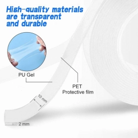 3 Meter Double Sided Adhesive Silicon Grip Gel Tape