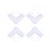 Table Corners Edge Protector Guards for Baby Child Safety (Pack of 4Pc)