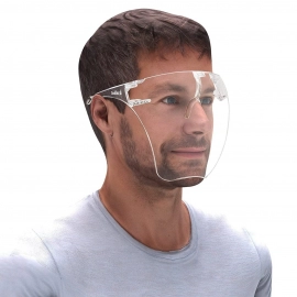 Multipurpose Clear Face Shield Anti fog Anti Scratch Protective Fashion Wear For Men