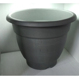 Garden Heavy Plastic Planter Pot Gamla 17x14 inch Color May Vary (1Pc)