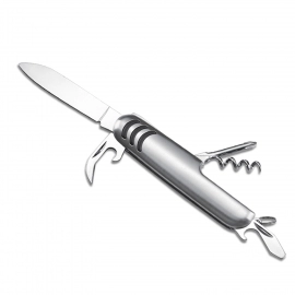 Outdoor Cutlery Picnic Tableware Stainless Steel 5-in-1