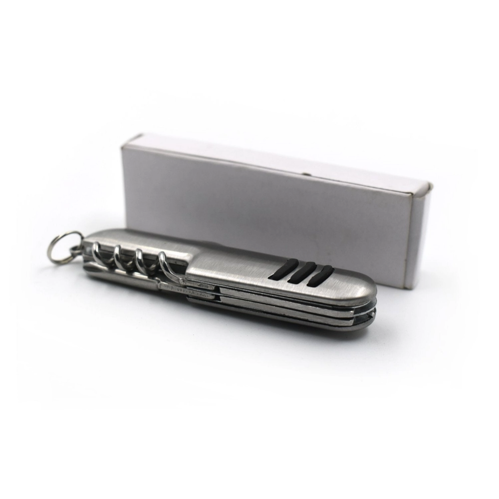 Outdoor Cutlery Picnic Tableware Stainless Steel 5-in-1