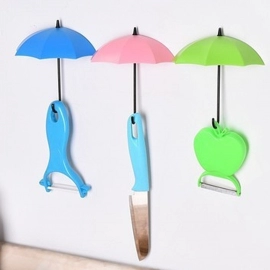 Colourful Umbrella Key Holder