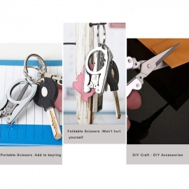 Folding Scissor 3.5inch used in crafting and cutting purposes