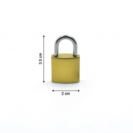 Solid Imitation Copper Lock
