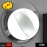 Oval Shape 3D Mirror Sticker Used In All Kinds Of Household And Official Purposes As A Sticker