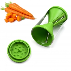 Portable Spiralizer Vegetable Slicer Handheld Spiralizer Peeler | Stainless Steel