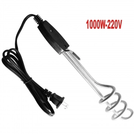 1000W-220V Water Heater Portable Electric Immersion Element Boiler