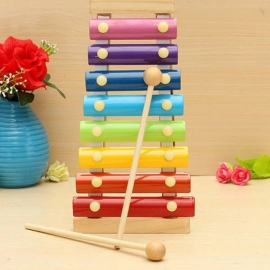 Wooden Xylophone Musical Toy for Children (MultiColor)