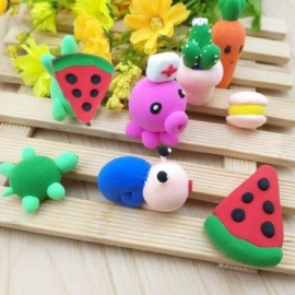 Non-Toxic Creative 50 Dough Clay Mould 5 Different Colors, (Pack of 6 Pcs)