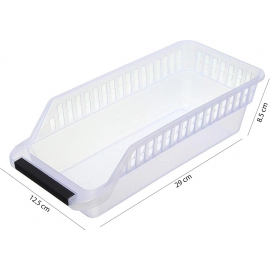 Kitchen Plastic Space Saver Organizer Basket Rack | 4 pcs