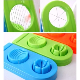 Multi-Segment 2 in 1 Egg Cutter / Slicer