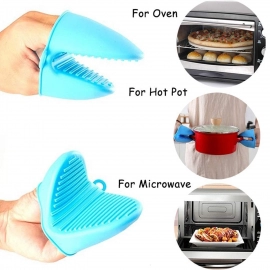 Silicone Heat Resistant Cooking Potholder for Kitchen Cooking and Baking