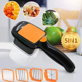 5 In 1 Nicer Dicer used for cutting and shredding of various types of food stuff in all kitchen purposes