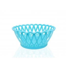 Multipurpose Round Storage Plastic Basket Tray (3pcs)