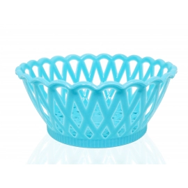 Multipurpose Round Storage Plastic Basket Tray (3pcs)