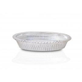 Multipurpose Royal Design Oval Silver Gift Tray
