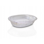 Multipurpose Royal Design Oval Silver Gift Tray