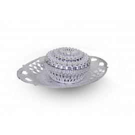 Dry Fruit, Chocolates, Mouth Freshener, Nuts and Mukhvas Storage, Serving Decorative Box with Serving Tray