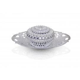 Dry Fruit, Chocolates, Mouth Freshener, Nuts and Mukhvas Storage, Serving Decorative Box with Serving Tray