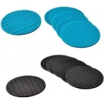 Coasters Round Heat Resistant Pads Flexible for Home Kitchen Tools Tableware (3 pack)