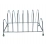 Stainless Steel Square Plate Rack Stand Holder for Kitchen
