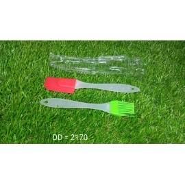 Spatula and Pastry Brush for Cake Decoration