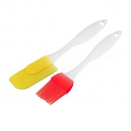 Spatula and Pastry Brush for Cake Decoration