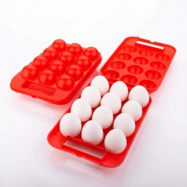 Plastic Egg Carry Tray Holder Carrier Storage Box