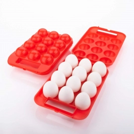 Plastic Egg Carry Tray Holder Carrier Storage Box | 12Cavity