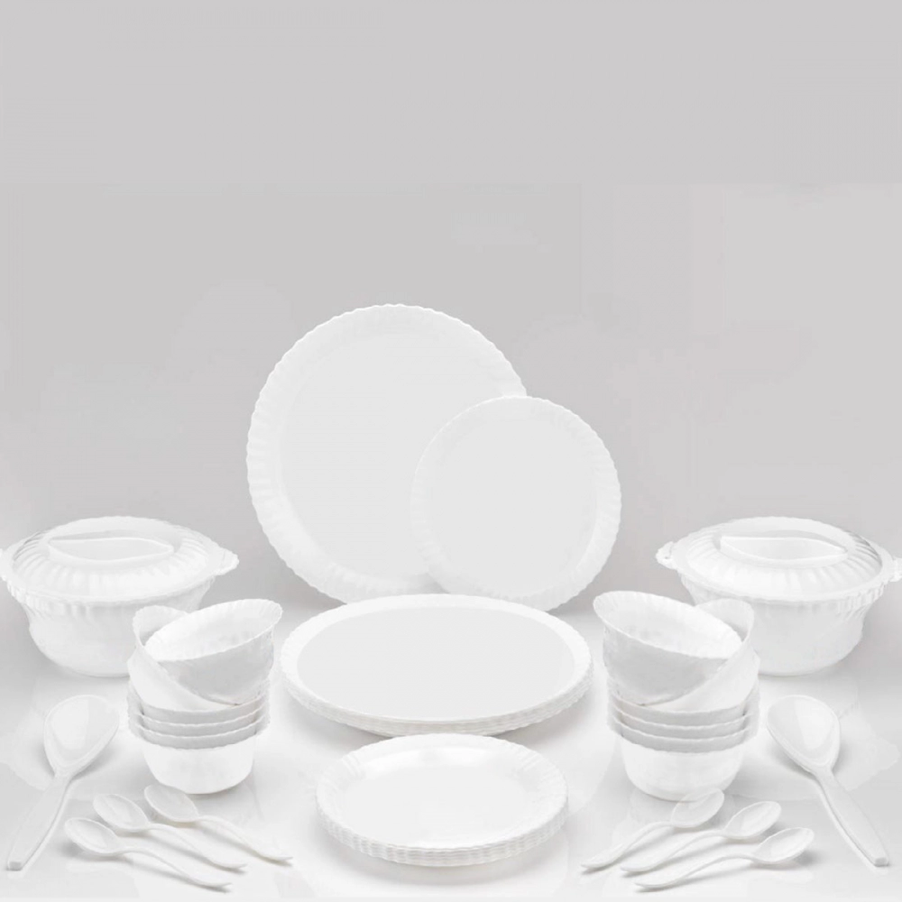 Light Weight Plastic Dinner Set of 36 Pieces