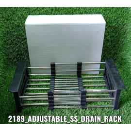 Stainless Steel Expandable Kitchen Sink Dish Drainer