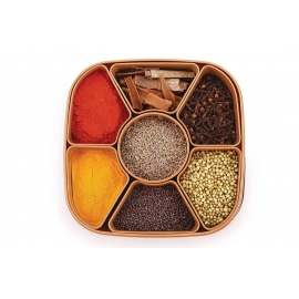 Masala Rangoli Box Dabba for keeping Spices