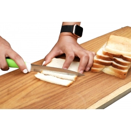 Stainless Steel Knife and Peeler Set with Stand | 6 Pcs