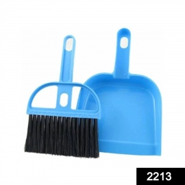 Mini Dustpan with Brush Broom Set for Multipurpose Cleaning | 2 pcs