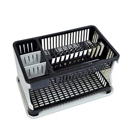 Kitchen Organizer Rack with Water Storing Tray / Dish Rack