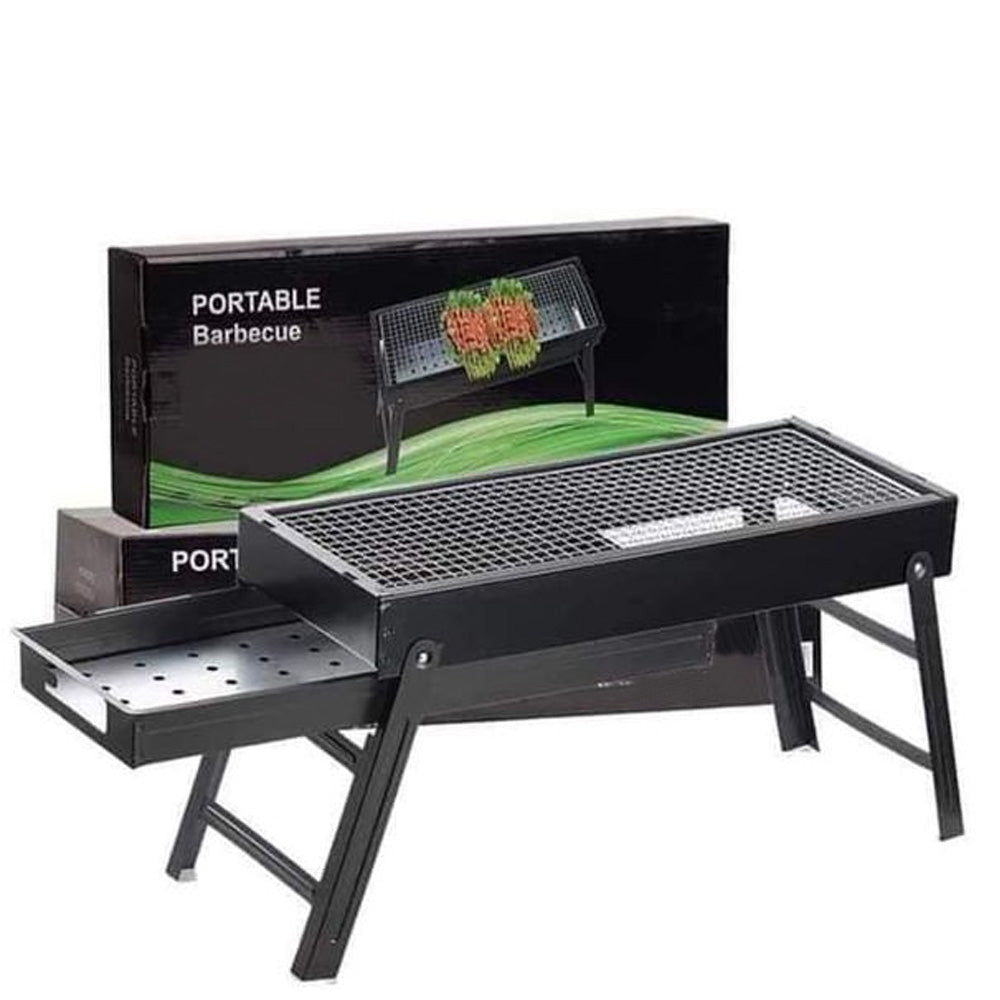 Folding Portable Barbeque BBQ Grill Set for Outdoor And Home