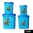 Container Set For Kitchen Storage Airtight and Food Grade Plastic (Pack of 4) (3000ml,1500ml,1000ml,500ml)