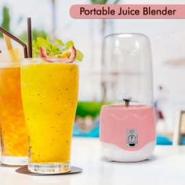 Portable Electric USB Juice Maker 6 blade Blender Grinder Mixer | 400ml