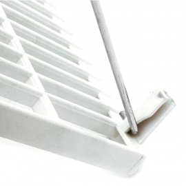 Plastic 2 Layer Multi-Purpose Kitchen Storage Basket Rack