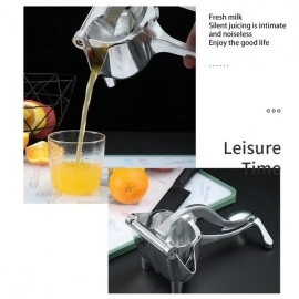 Aluminum Alloy Manual Fruit Press Juicer Fruit Hand Squeezer Heavy Duty