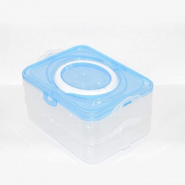 Double Layer 24 Grid Egg Storage Box for Egg Storage Container